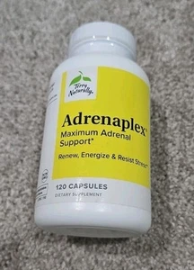 Terry Naturally Adrenaplex Maximum Adrenal Support *LARGER 120 Capsules Exp 9/26 - Picture 1 of 2