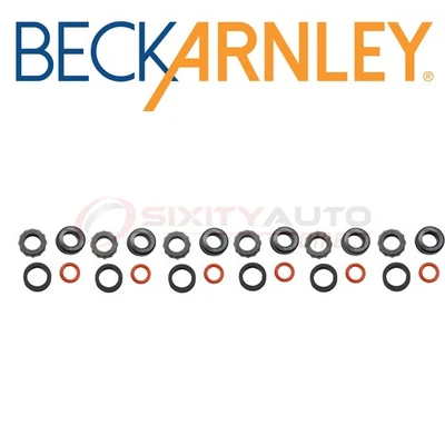 6 pc Beck Arnley Fuel Injector O-Ring for 1989-1996 Mitsubishi Montero - Air at Foto 1 de 4