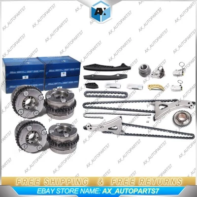 DAYCO Timing Chain Tensioner Kit For Mercedes Benz SL63 GLS550 S550 E550 GLE63 — 第 1/4 张图片