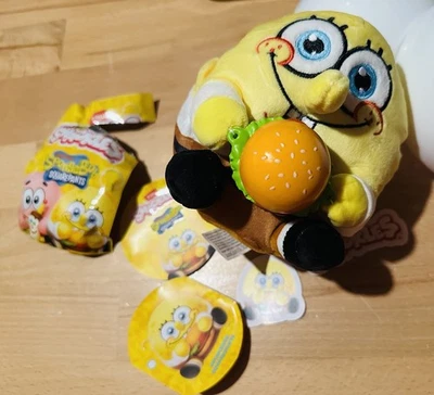 Snackles SpongeBob SquarePants 5” Plush New - Image 1 of 3