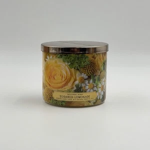 Bath and Body Works 3-Docht Kerze gezuckerte Limonade - Bild 1 von 2
