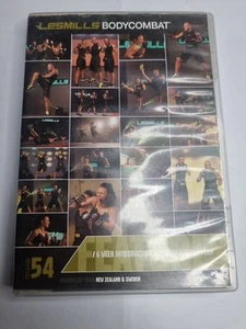 LES MILLS BODY COMBAT 54 - DVD + CD + BOOKLET SET - WORKOUT FITNESS BODYCOMBAT - Picture 1 of 5