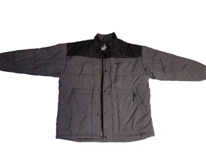 Vintage Nike Puffer Jacket Large Made In Philippines 90s Full Zip Barely Used - Bild 1 von 7