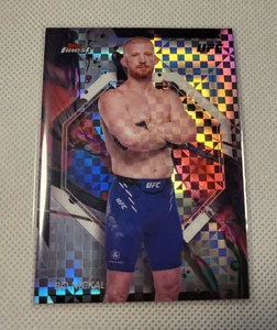 2024 TOPPS FINEST UFC BO NICKAL CHECKERBOARD REFRACTOR NO.95 - Bild 1 von 2
