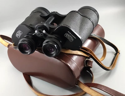 Carl Zeiss Jena Jenoptem 10x50 Binoculars  Working Dust view OK Read Listing B1 - Image 1 of 4