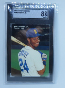 1989 Mother's Cookies Ken Griffey Jr. #4 SGC 8 NM/MT    MP