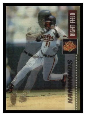 1995 Sportflix  #2 Jeffrey Hammonds - Baltimore Orioles - Image 1 of 2