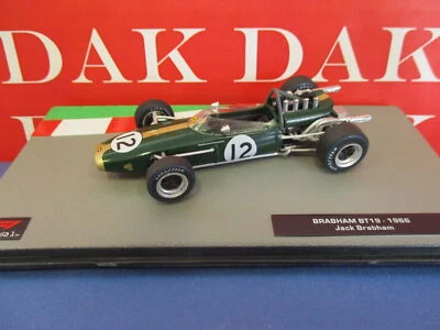 Die cast 1/43 Modellino Auto F1 Brabham BT19 1966 J. Brabham - Immagine 1 di 4