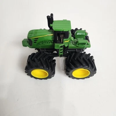 ERTL John Deere Monster Treads Tractor 1/64 Rubber Tires - Image 1 of 4