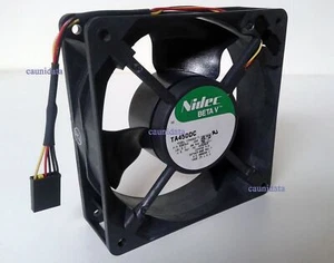 NIDEC COMPAQ TA450DC SERVER FAN C34262-71 387469-008 12VDC 0.80AMP 120x120x38mm - Picture 1 of 5