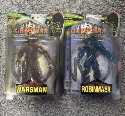 THE BIG FIGHT MUSCLES Kinnikuman WARSMAN & ROBINMASK  Figure Romando Un-opened  - Image 1 of 4