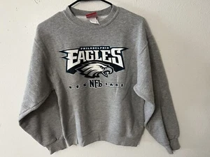 NFL BOYS GRAY EAGLES SWEATSHIRT 14/16 LARGE - Picture 1 of 5
