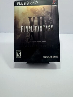 Final Fantasy XII Collector's Edition PS2 PlayStation 2 CIB Rare With Metal Case - Image 1 of 4