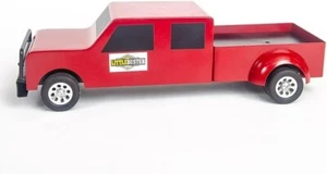 Little Buster Toys 4 Door Dually Truck Red Pickup All Metal Construction DURABLE - Picture 1 of 3
