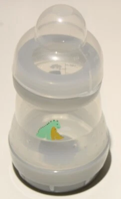 MAM Baby Bottle Easy Start Anti-Colic 5oz DINOSAUR *NO NIPPLE* - Image 1 of 3