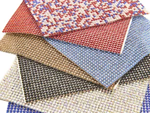Strassnetz, EIMASS® Hot Fix Transfer, Kristallnetz, Strassblech - Bild 1 von 18