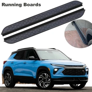 2PCS Running Boards Fits for Chevrolet Trailblazer 2021-2025 Nerf Bars Side Step - Foto 1 di 9