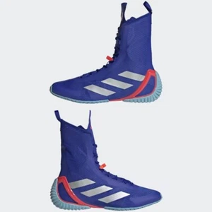 Adidas Speedex Ultra Boxing Shoes Blue Metallic Silver HP9599 Men’s Size 7.5 - Picture 1 of 1