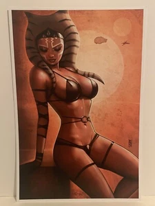 Nathan Szerdy SIGNED Star Wars Ahsoka Tano Art Print Pin-Up - Picture 1 of 2