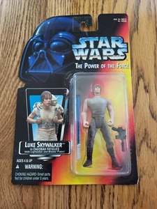 Kenner Star Wars - Luke Dagobah Fatigues w/ Lightsaber & Pistol - New - 1995 - Picture 1 of 4