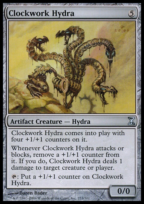 4x Clockwork Hydra ~ Lightly Played Time Spiral MTG Magic x4 4 UltimateMTG Plays - Image 1 of 1