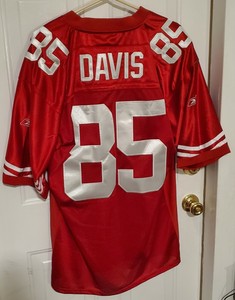 vernon davis jersey authentic