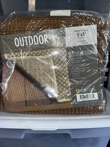 Oriental Weavers (1) OUTDOOR Non-Skid Area Rug Pad Fits Rugs 5’ X 8’ - Picture 1 of 3