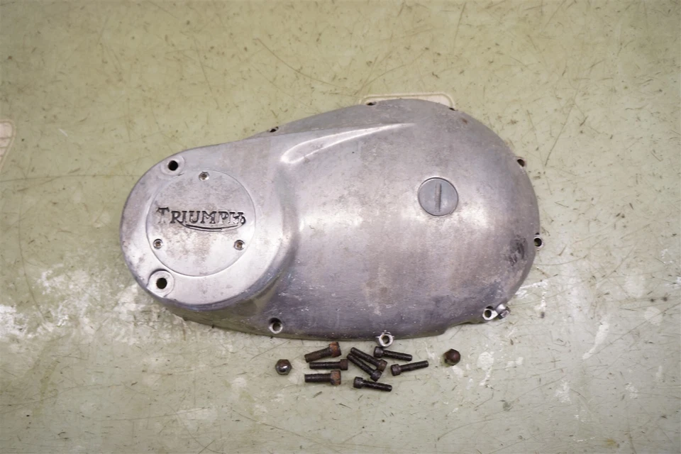 Triumph TR6C Trophy 650cc T120 T120R Bonneville 1971 *2841 cubierta primaria  Foto 1 de 4