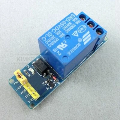1 Kanal 5V Relay Relais Module Modul Kupplung für Arduino PIC AVR DSP ARM MSP430 - Bild 1 von 4