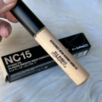 MAC Studio Fix 24-Hour Smooth Wear Concealer~NC15~Full Size 7mL /0.24Oz~New Box - Image 1 of 4