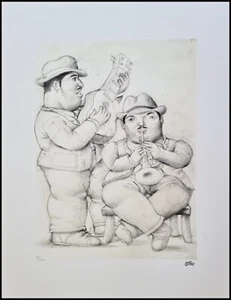 FERNANDO BOTERO * Untitled * 65 x 50 cm * Lithografie * limitiert # 65/300 - Picture 1 of 9