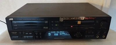 ⭐JVC Audio CD Recorder 3-Disc Changer Player CompuLink Easy Editing XL-R5000⭐ - Image 1 of 2