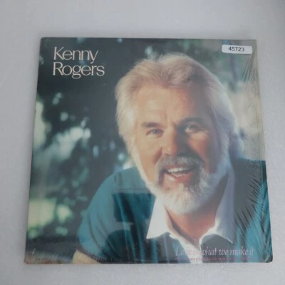 Kenny Rogers Love Is What We Make It w/ Shrink LP Vinyl Record Album Foto 1 de 4