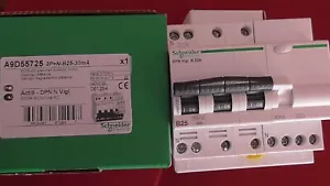 DPN N VIGI 3P+N B 25A 30mA-AC SCHNEIDER DISJONCTEUR DIFFERENTIEL A9D55725 - Bild 1 von 1