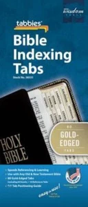 Bible Index Tabs Regular Gold - Foto 1 di 1