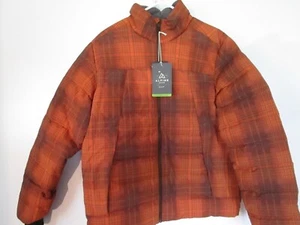 Alpine Design Mens Down Puffer Jacket Rustic Plaid Size Medium - Picture 1 of 10