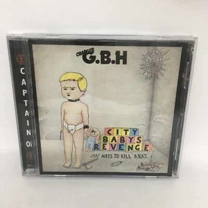 G.B.H. CITY BABY'S REVENGE CD Álbum Punk MUY BUEN ESTADO Envío Gratis - Imagen 1 de 4