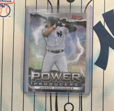 JASSON DOMINGUEZ 2020 Bowman's Best ⚾ Power Producers PP-JD Yankees QTY 🔥 - Image 1 of 3