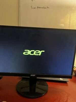 Acer 24 inch Widescreen LED Backlight Monitor - Image 1 of 4