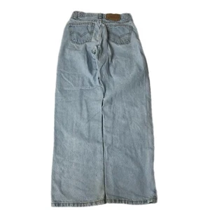 Vintage Levi's 560 Orange Tab Jeans Youth Size 14 Denim 90s USA - Picture 1 of 10