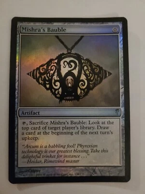 Mishra's Bauble FOIL Coldsnap LP Uncommon  - Image 1 of 2