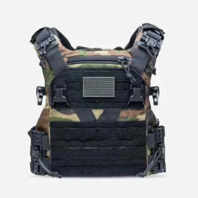 Tacticon Armament | BattleVest Elite Plate Carrier | Brown,Green,Black,Woodland