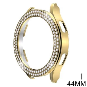  for Samsung Galaxy Watch 4 40mm 44mm Glass Screen Protector Diamond Case Cover - Picture 1 of 18
