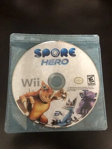 SPORE HERO disc only NINTENDO WII SYSTEM CONSOLE GAME NES HQ - Picture 1 of 1