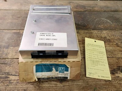 1988-1991 Chevy S10 Blazer Jimmy 4.3 Engine Computer ECU ECM PCM Module GM REMAN - Image 1 of 4