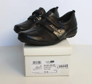 NEU - Damen Halbschuh von Waldläufer, Klettverschluss, schwarz, Weite K, Gr. 41 - Bild 1 von 8