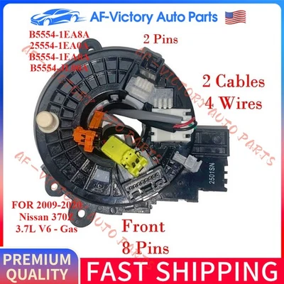 NEW Clock Spring Spiral Cable B5554-1EA8A For 2009-2020 Nissan 370Z 3.7L V6-Gas - Image 1 of 4