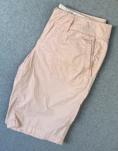 Converse One Star Women’s Pink Bermuda Shorts Size 6 Cotton Made in Hong Kong - Picture 1 of 11