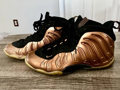 Nike Copper Foamposite 6Y Metallic Foto 1 de 4