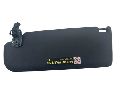 06-08 Volkswagen GTI GOLF R32 Jetta Driver Left LH Sun Shade Visor  Black Foto 1 de 3